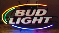 [object object] My Beer Sign Collection &#8211; Not for sale but can be bought&#8230; budlightrainbowpanel2002