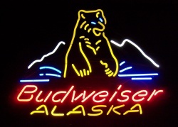 [object object] My Beer Sign Collection &#8211; Not for sale but can be bought&#8230; budweiseralaskabear
