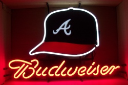 [object object] My Beer Sign Collection &#8211; Not for sale but can be bought&#8230; budweiseratlantabravescap