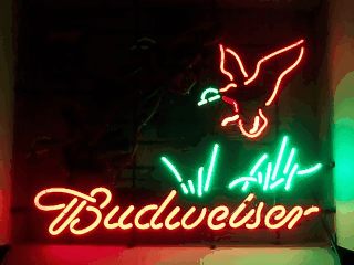 [object object] My Beer Sign Collection &#8211; Not for sale but can be bought&#8230; budweiserducksunlimited