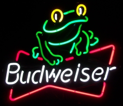 [object object] My Beer Sign Collection &#8211; Not for sale but can be bought&#8230; budweiserfrog