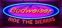 [object object] My Beer Sign Collection &#8211; Not for sale but can be bought&#8230; budweiserridethesierras e1591707505167