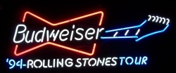 [object object] My Beer Sign Collection &#8211; Not for sale but can be bought&#8230; budweiserrollingstonestour