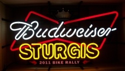 [object object] My Beer Sign Collection &#8211; Not for sale but can be bought&#8230; budweisersturgis2011bikerally