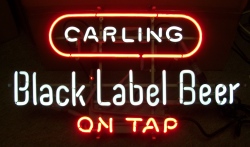 [object object] My Beer Sign Collection &#8211; Not for sale but can be bought&#8230; carlingblacklabelbeerontap1969