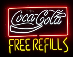 [object object] My Beer Sign Collection &#8211; Not for sale but can be bought&#8230; cocacolafreerefills