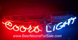 [object object] My Beer Sign Collection &#8211; Not for sale but can be bought&#8230; coorslightcurved e1591816957645