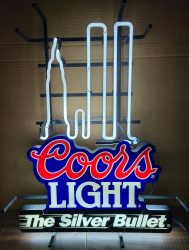 [object object] My Beer Sign Collection &#8211; Not for sale but can be bought&#8230; coorslightnyskyline1995 e1686575432213