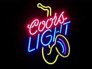 [object object] My Beer Sign Collection &#8211; Not for sale but can be bought&#8230; coorslightsaxophone