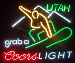 [object object] My Beer Sign Collection &#8211; Not for sale but can be bought&#8230; coorslightutahsnowboarder