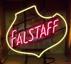 [object object] My Beer Sign Collection &#8211; Not for sale but can be bought&#8230; falstaffbeermetalplate1960s