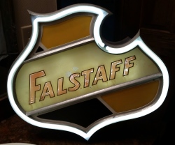 [object object] My Beer Sign Collection &#8211; Not for sale but can be bought&#8230; falstaffcountertop