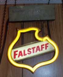 [object object] My Beer Sign Collection &#8211; Not for sale but can be bought&#8230; falstaffminihanger