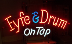 [object object] My Beer Sign Collection &#8211; Not for sale but can be bought&#8230; fyfedrumontap