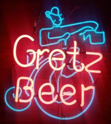 [object object] My Beer Sign Collection &#8211; Not for sale but can be bought&#8230; gretzbeerhighwheelbike1951 e1666363203557