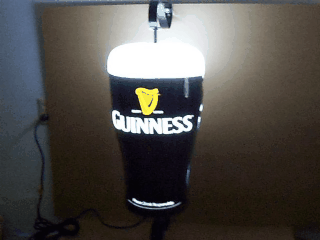 [object object] My Beer Sign Collection &#8211; Not for sale but can be bought&#8230; guinnesspintglasspublight