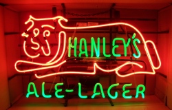 [object object] My Beer Sign Collection &#8211; Not for sale but can be bought&#8230; hanleysalelagermounted