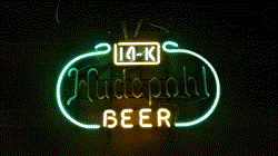 [object object] My Beer Sign Collection &#8211; Not for sale but can be bought&#8230; hudepohl14kbeer