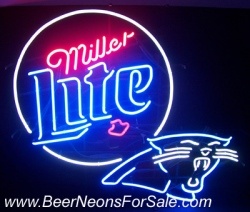 [object object] My Beer Sign Collection &#8211; Not for sale but can be bought&#8230; litepanthers3