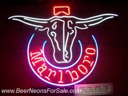 [object object] My Beer Sign Collection &#8211; Not for sale but can be bought&#8230; marlborosteerhead e1593201251377
