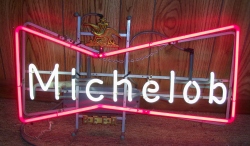 [object object] My Beer Sign Collection &#8211; Not for sale but can be bought&#8230; michelobbowtie