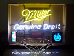 [object object] My Beer Sign Collection &#8211; Not for sale but can be bought&#8230; millergenuinedraftbasketbakkgoal e1593195314875