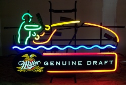 [object object] My Beer Sign Collection &#8211; Not for sale but can be bought&#8230; millergenuinedraftflyfisherman