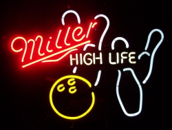 [object object] My Beer Sign Collection &#8211; Not for sale but can be bought&#8230; millerhighlifebowling