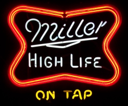 [object object] My Beer Sign Collection &#8211; Not for sale but can be bought&#8230; millerhighlifeontap