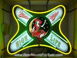 [object object] My Beer Sign Collection &#8211; Not for sale but can be bought&#8230; millerhighlifeshoulderlabel e1592047230763