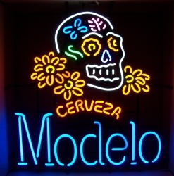 [object object] My Beer Sign Collection &#8211; Not for sale but can be bought&#8230; modelocervezaskull