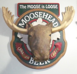 [object object] My Beer Sign Collection &#8211; Not for sale but can be bought&#8230; mooseheadbeermooseisloosesign