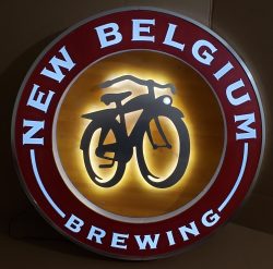 [object object] My Beer Sign Collection &#8211; Not for sale but can be bought&#8230; newbelgiumbrewinglargewoodled e1620069439277