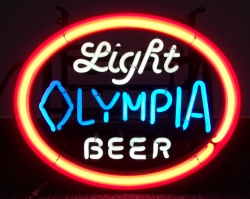 [object object] My Beer Sign Collection &#8211; Not for sale but can be bought&#8230; olympialightbeermini