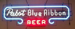 [object object] My Beer Sign Collection &#8211; Not for sale but can be bought&#8230; pabstblueribbonbeerlongmine