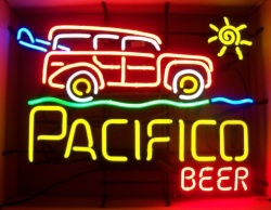[object object] My Beer Sign Collection &#8211; Not for sale but can be bought&#8230; pacificobeerwoodywagon