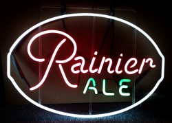 [object object] My Beer Sign Collection &#8211; Not for sale but can be bought&#8230; rainierale