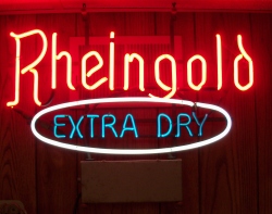 [object object] My Beer Sign Collection &#8211; Not for sale but can be bought&#8230; rheingoldextradry