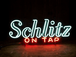 [object object] My Beer Sign Collection &#8211; Not for sale but can be bought&#8230; schlitzontapflasher1968