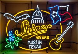 [object object] My Beer Sign Collection &#8211; Not for sale but can be bought&#8230; shinerbeersaustin e1621339443742