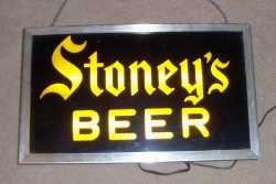 [object object] My Beer Sign Collection &#8211; Not for sale but can be bought&#8230; stoneysbeeryellowlight