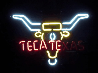 [object object] My Beer Sign Collection &#8211; Not for sale but can be bought&#8230; tecatetexassteerhead