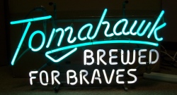 [object object] My Beer Sign Collection &#8211; Not for sale but can be bought&#8230; tomahawkbrewedforbraves1968