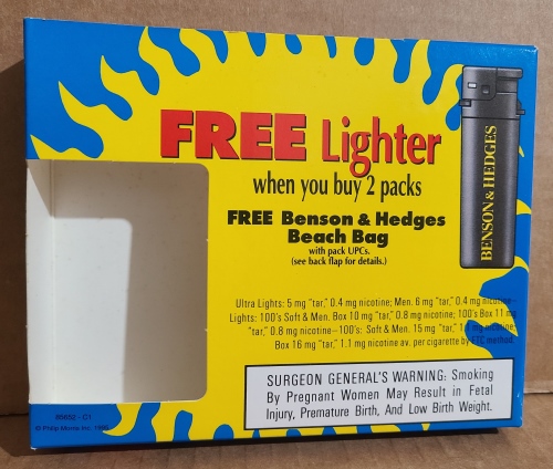 Benson Hedges Cigarettes Lighter