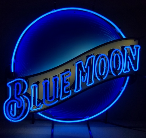 Blue Moon Beer Neon Sign [object object] Home bluemoondoublestroke2013