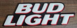 Bud Light Beer Neon Sign Panel bud light beer neon sign panel Bud Light Beer Neon Sign Panel budlightmardigraspanel 300x109