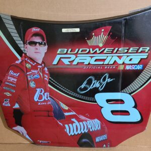 Budweiser Beer NASCAR Earnhardt Tin Sign