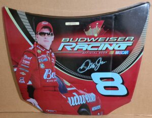 Budweiser Beer NASCAR Earnhardt Tin Sign