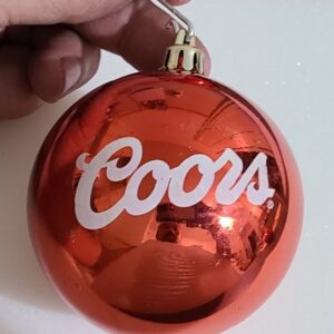Coors Beer Christmas Tree Ornament Set