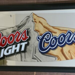 Coors Light Beer Mirror